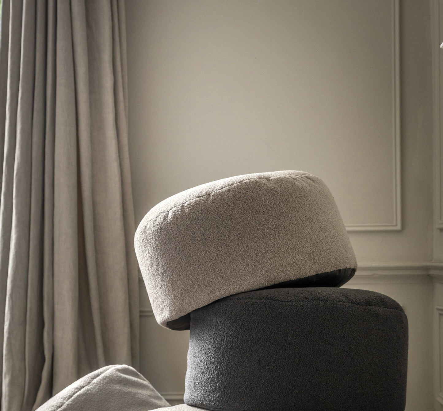 Boucle Pouffe - Round