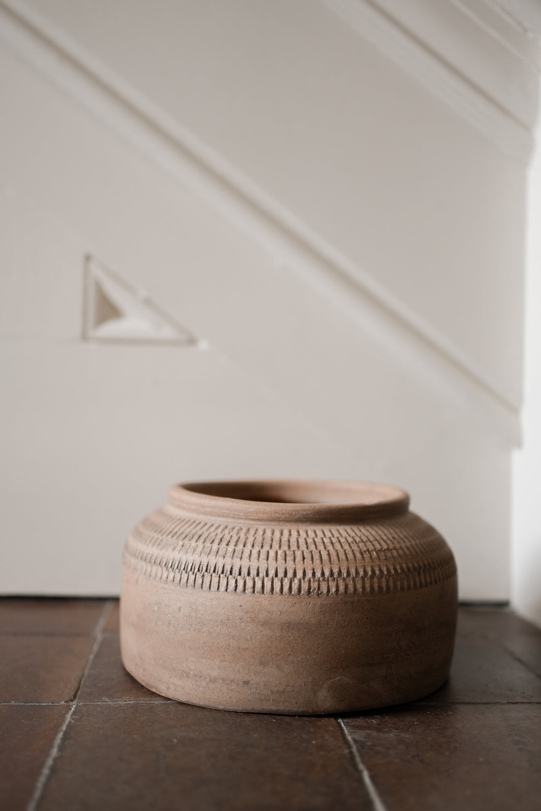 Oulu Terracotta Antique Bowl