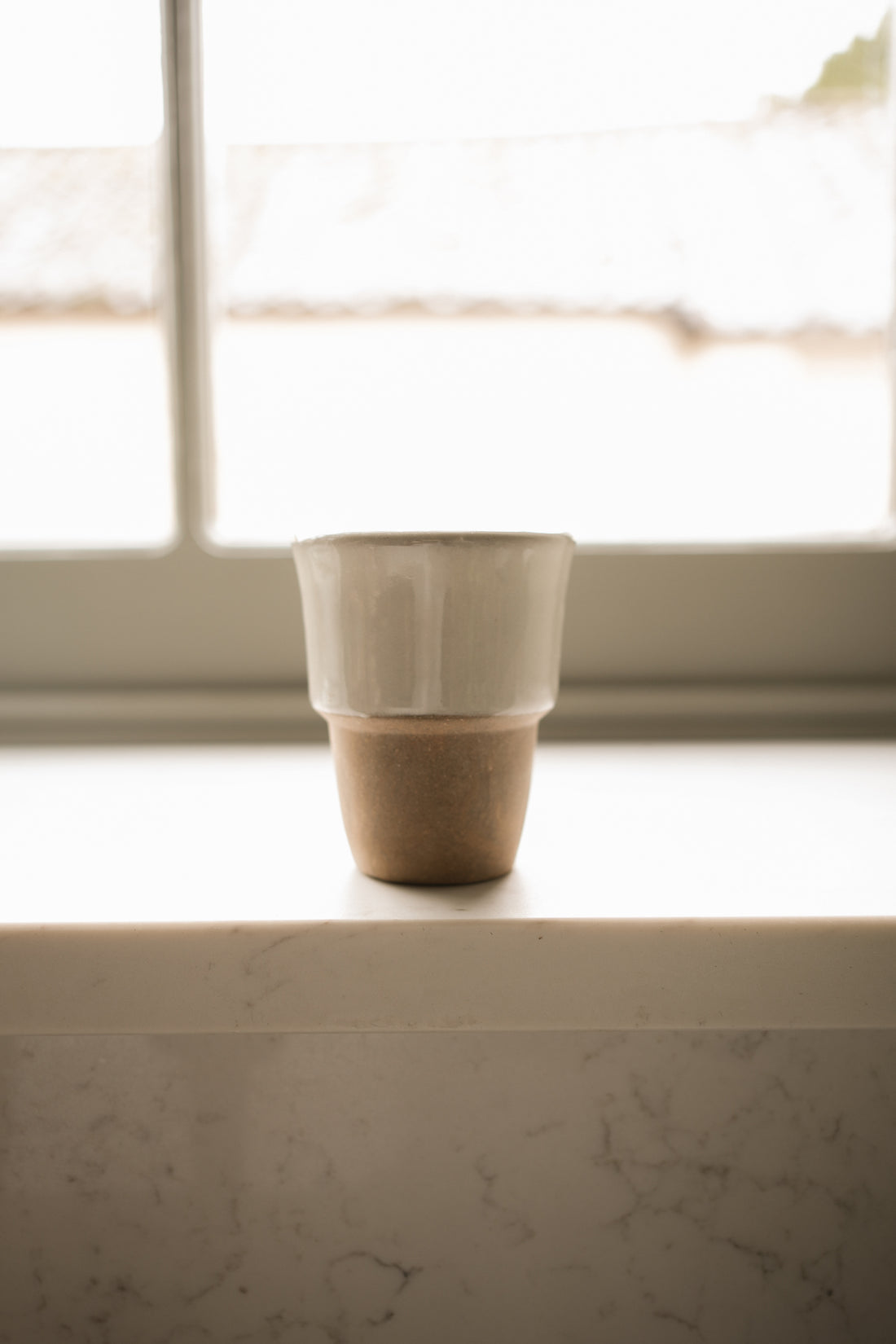 Stoneware Coffee Beaker