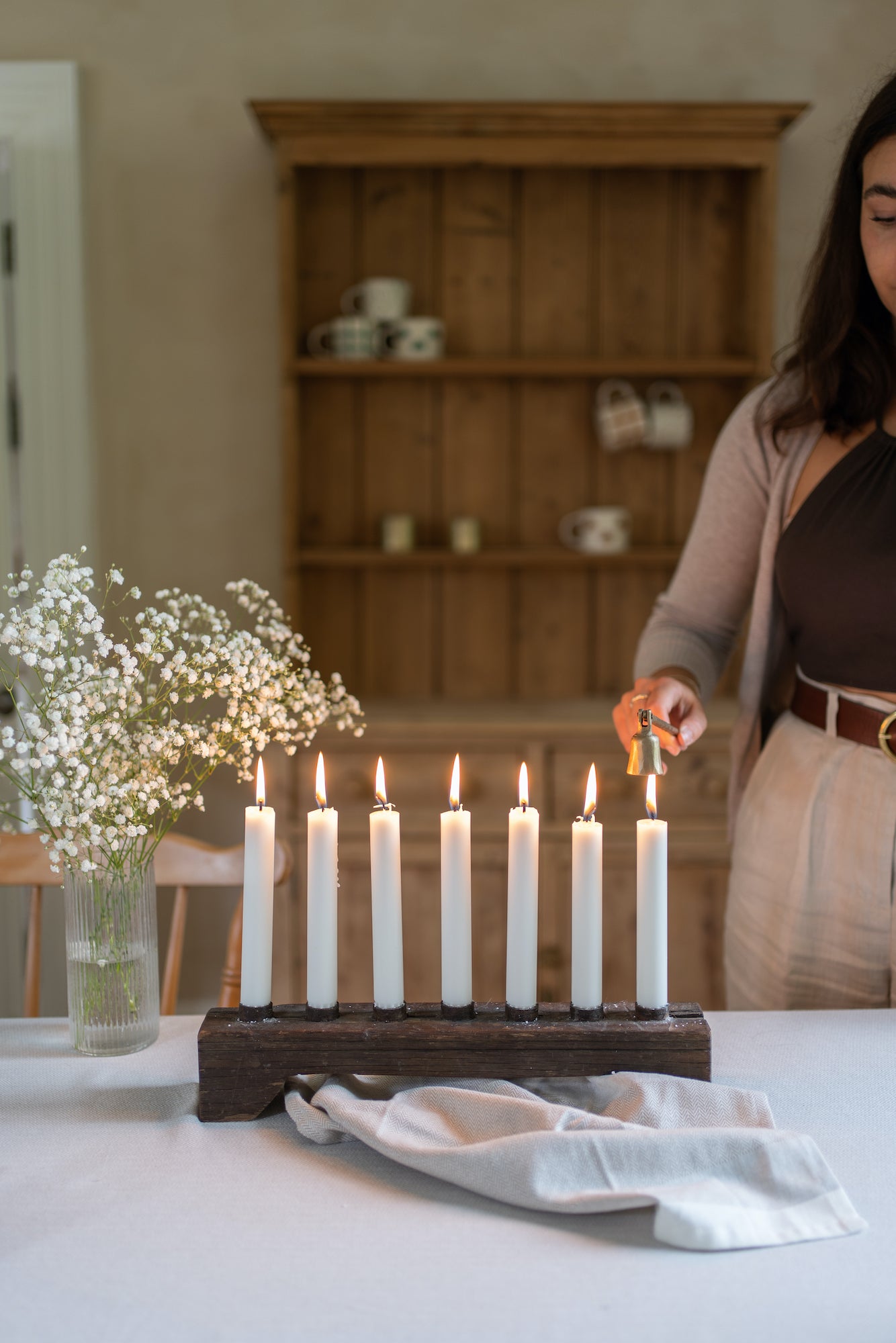Reclaimed Wooden Candle Holder