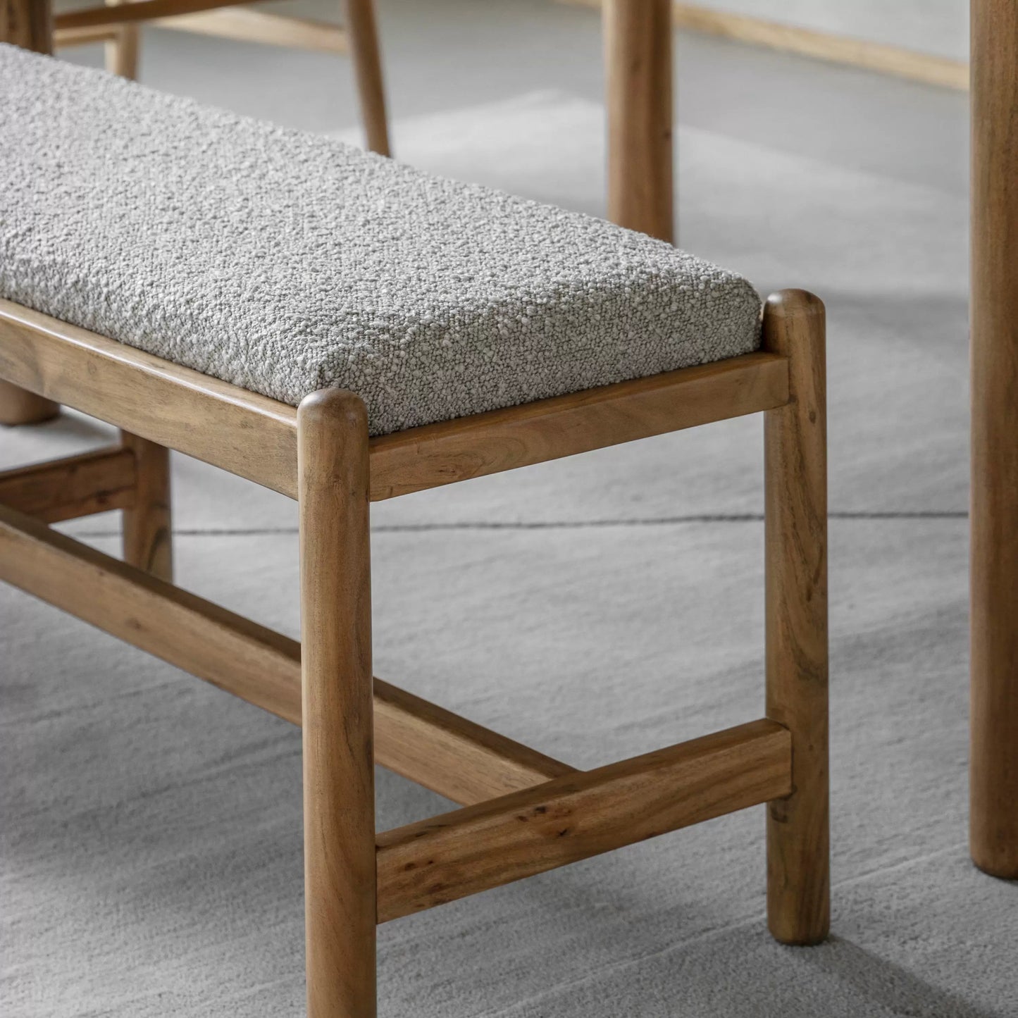 Cannes Boucle Dining Bench