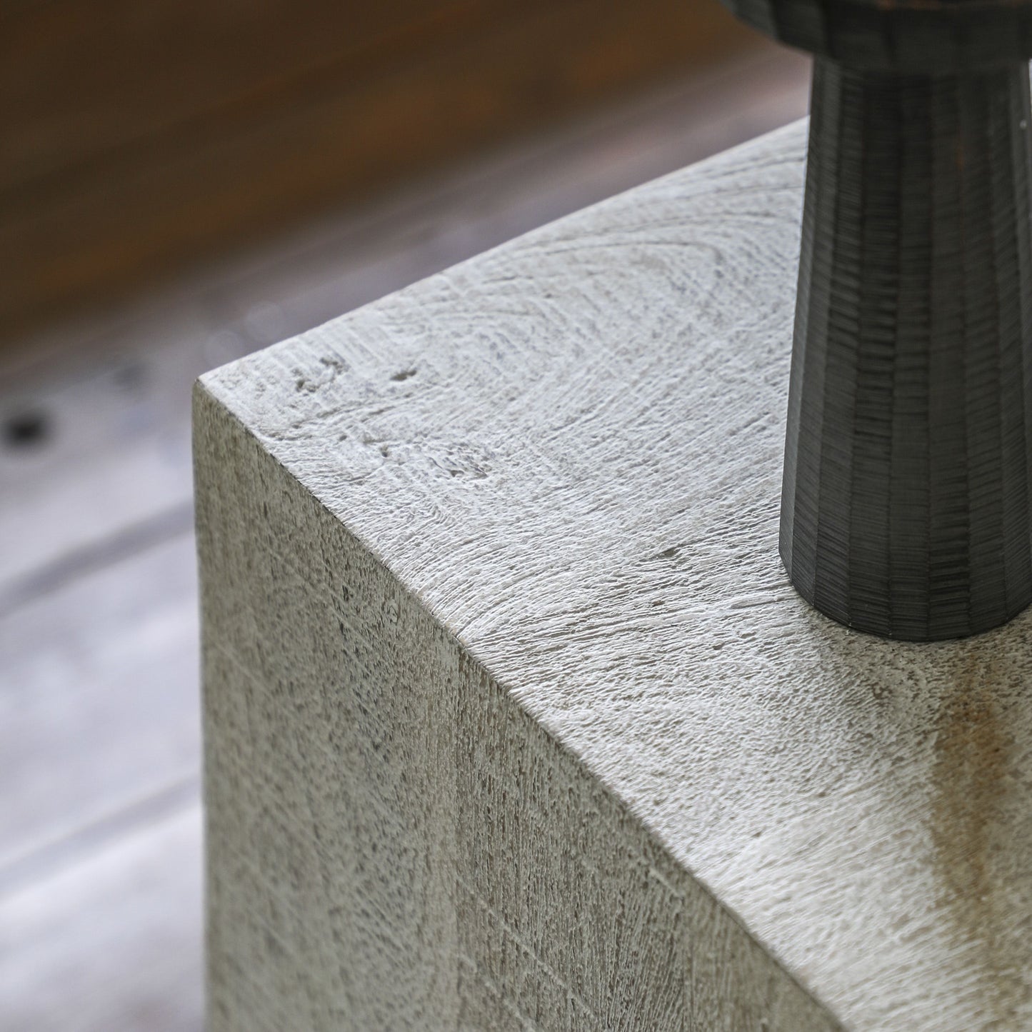 Whitewash Plinth Side table (PRE-ORDER)