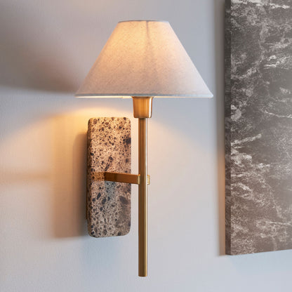 Faro Wall Light Dark Brown
