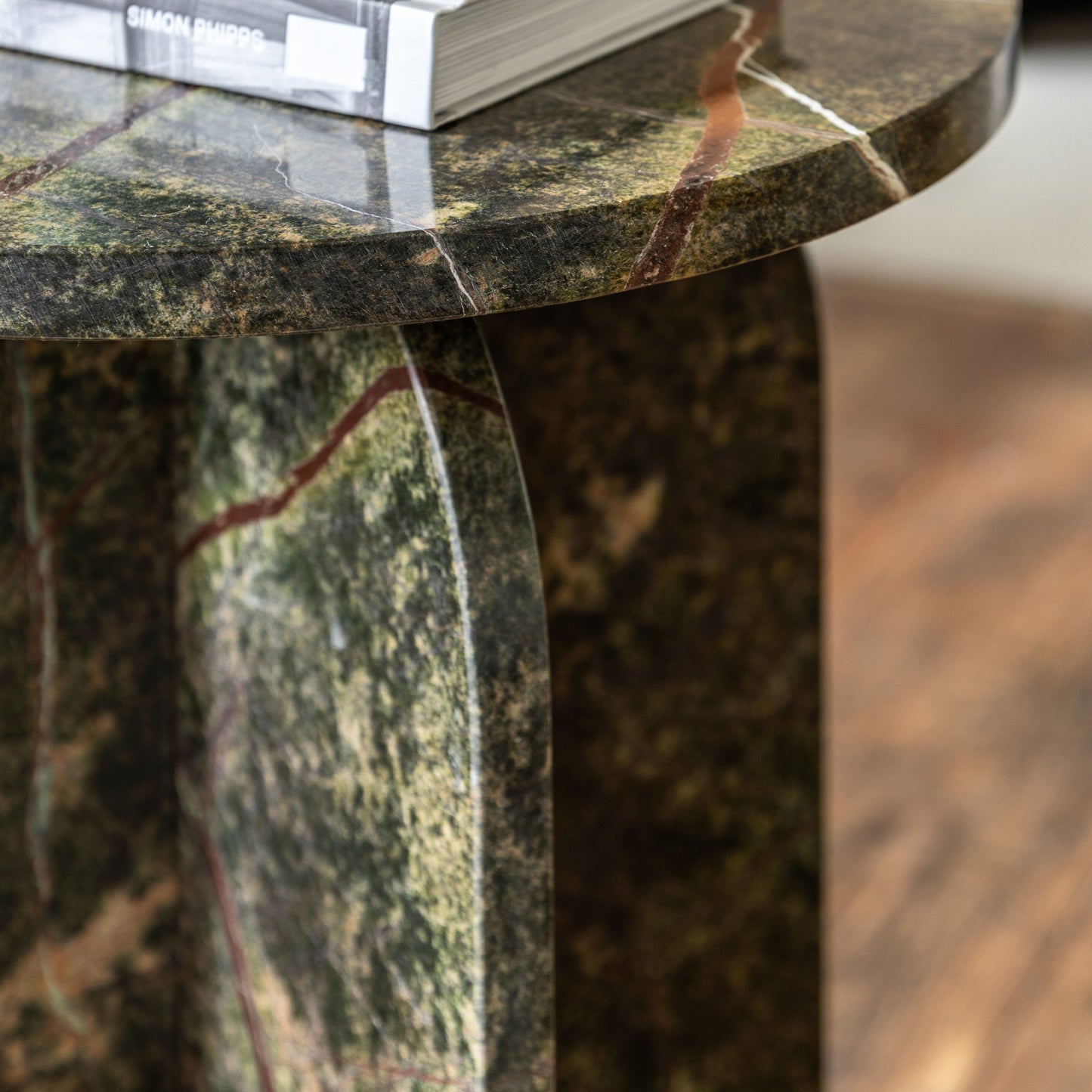 Amalfi Side Table Ember