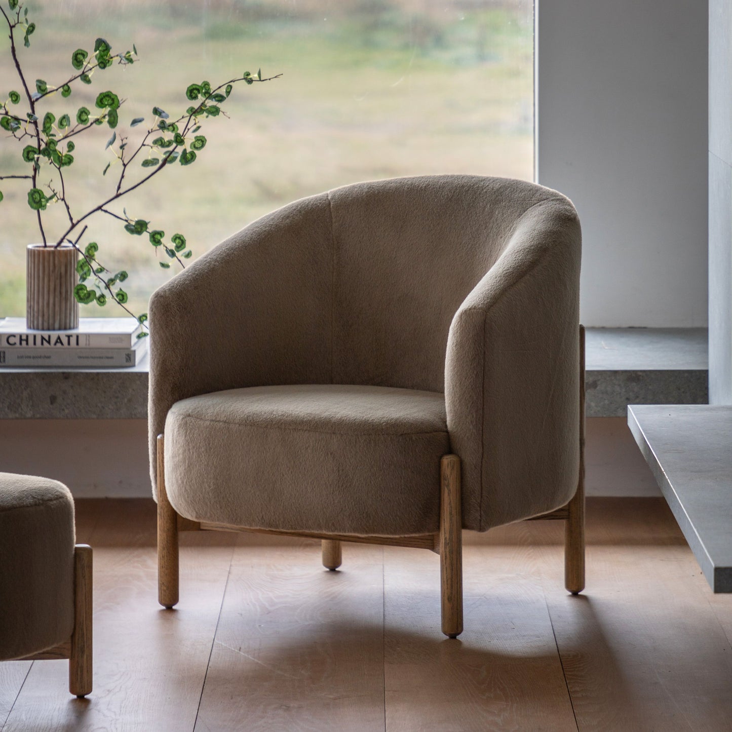 Tindon Armchair - Khaki