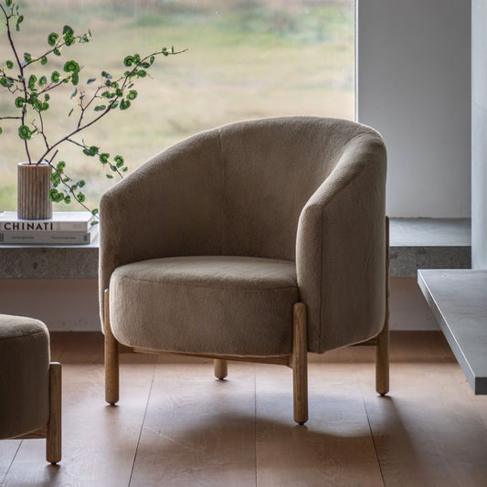 Tindon Armchair - Khaki