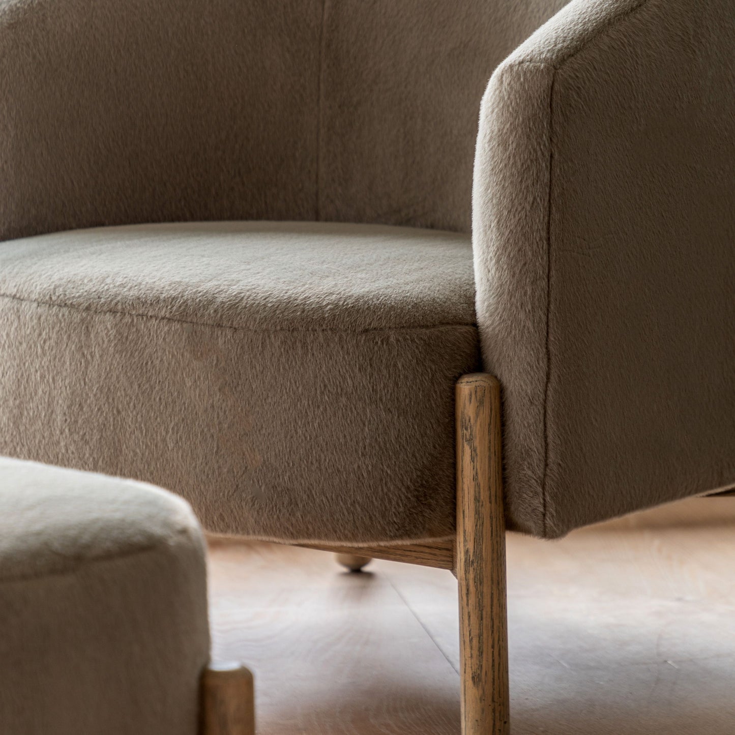 Tindon Armchair - Khaki