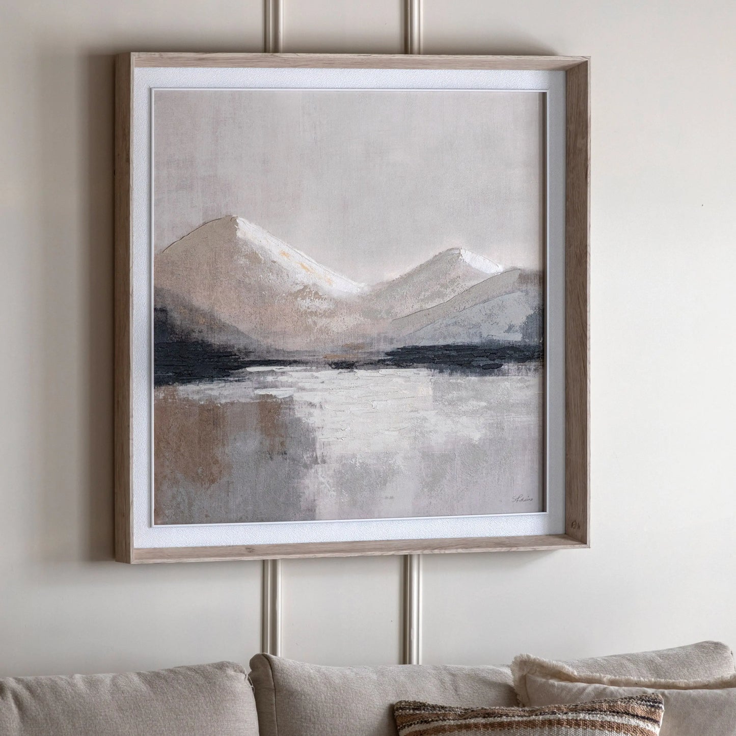 Beyond the Pale Framed Canvas