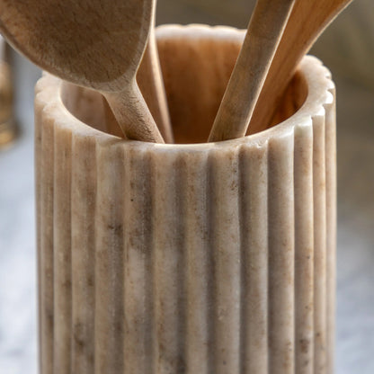 Almeria Marble Wine Cooler/Utensil Holder