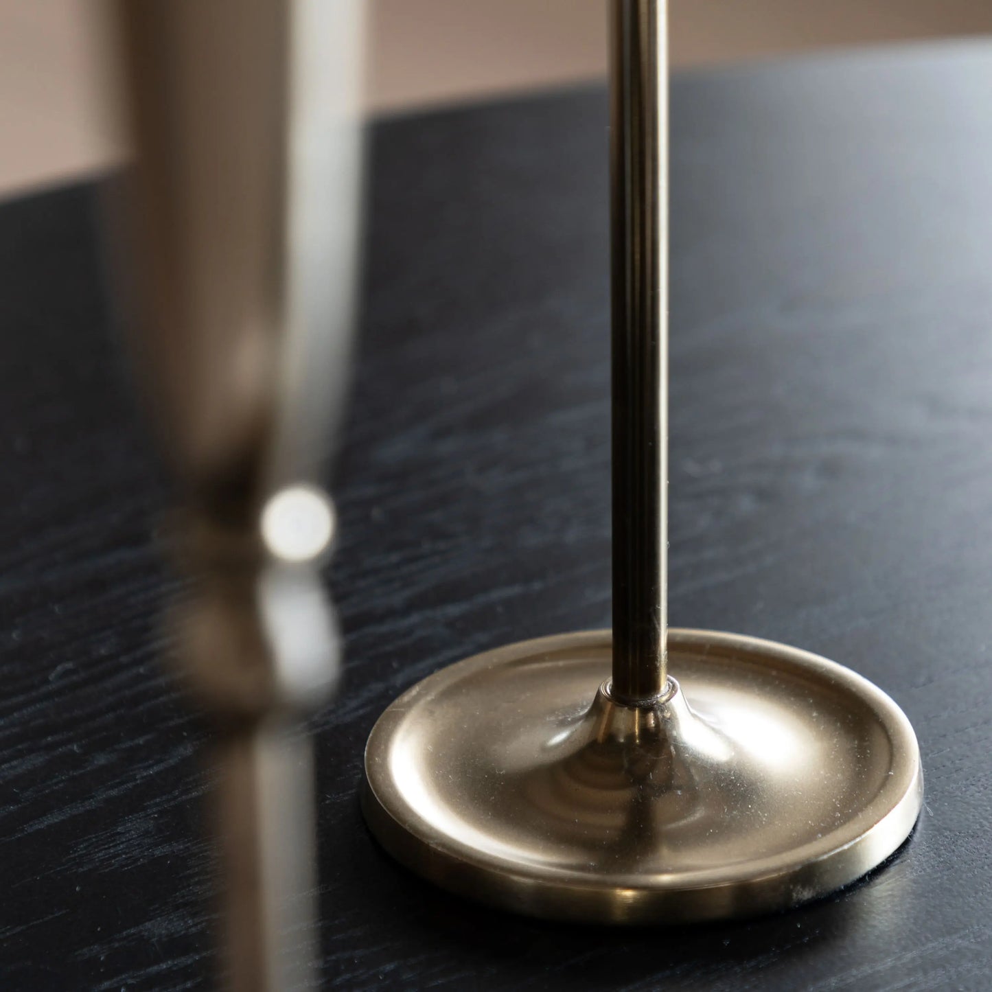 Ortillo Candle Stick Brushed Gold Set of 2