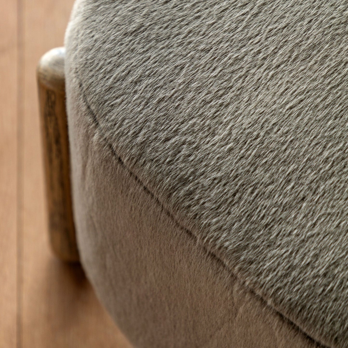 Tindon Footstool - Khaki