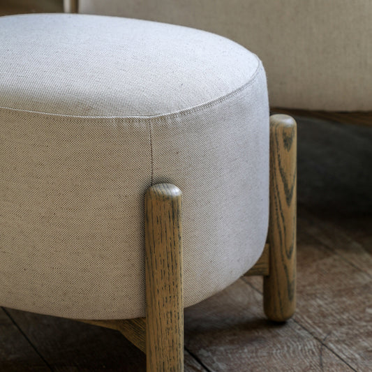 Tindon Footstool - Natural
