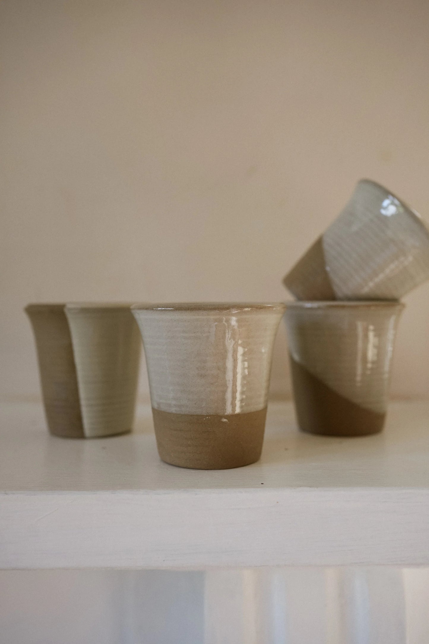 Stoneware Carafe Cup (Set of 4)