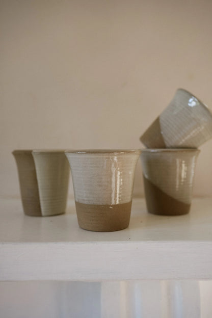 Stoneware Carafe Cup (Set of 4)