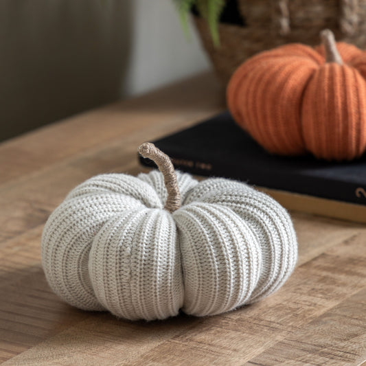 Knitted Pumpkin (Neutral)