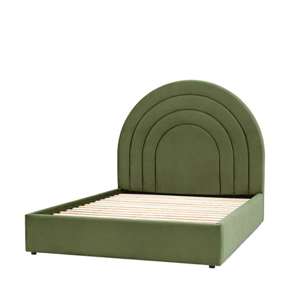 Arch Bedstead - Olive